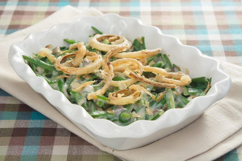 Green Bean Casserole with Crispy Onions