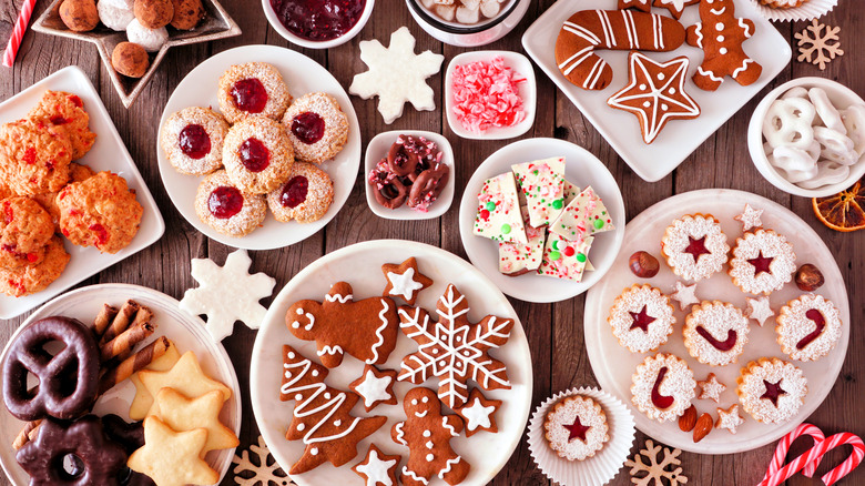 holiday dessert assortment