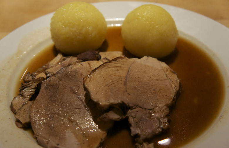 Czech Republic: Roast Pork with Dumplings