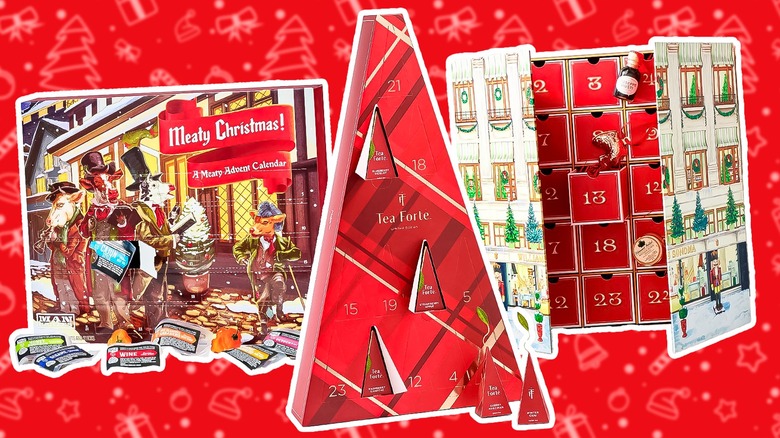 Edible advent calendars