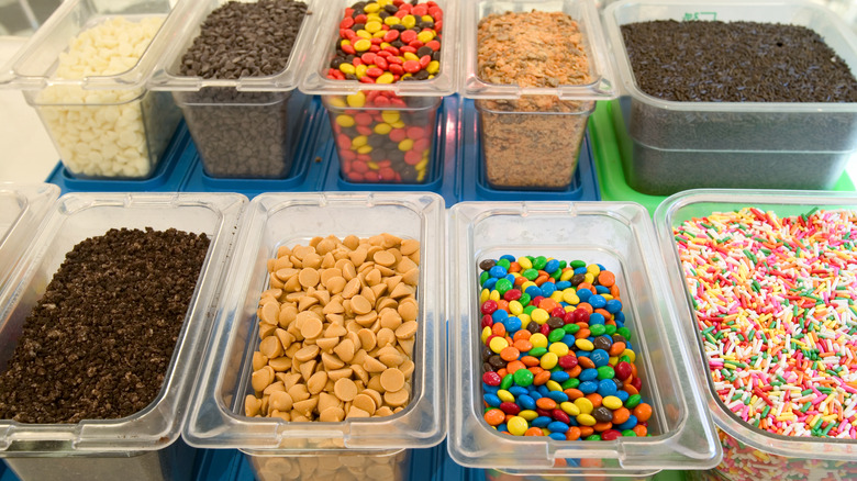 ice cream toppings