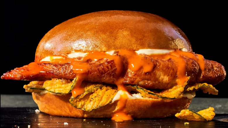 Buffalo chicken sandwich