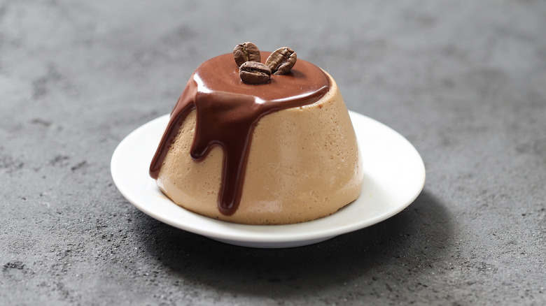 coffee panna cotta