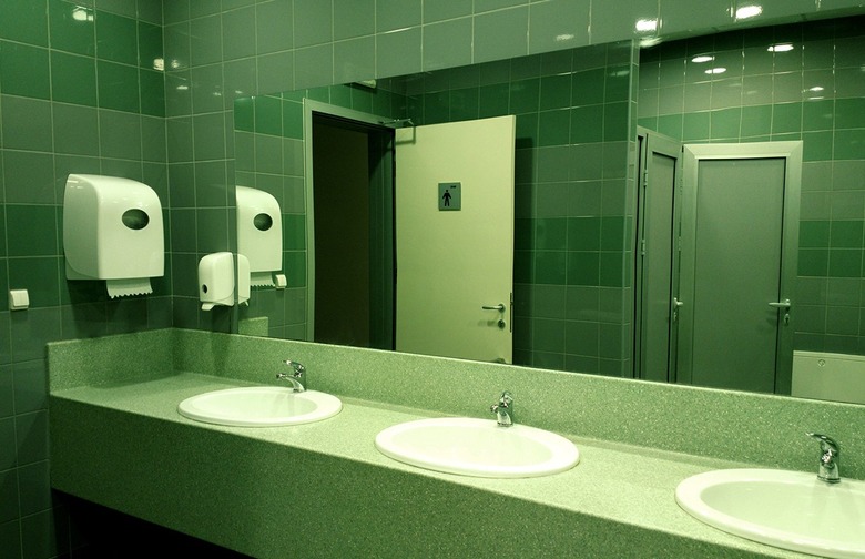 The bathrooms are gross
