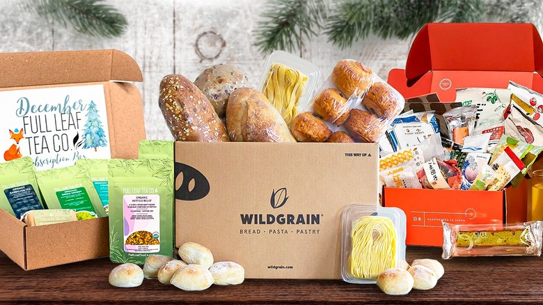 Wildgrain, Full Leaf Tea Co, and Bokksu subscription boxes