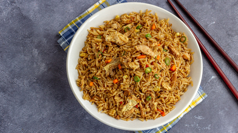 Bowl of fried rice