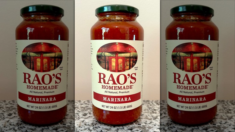 Rao's Marinara sauce jar