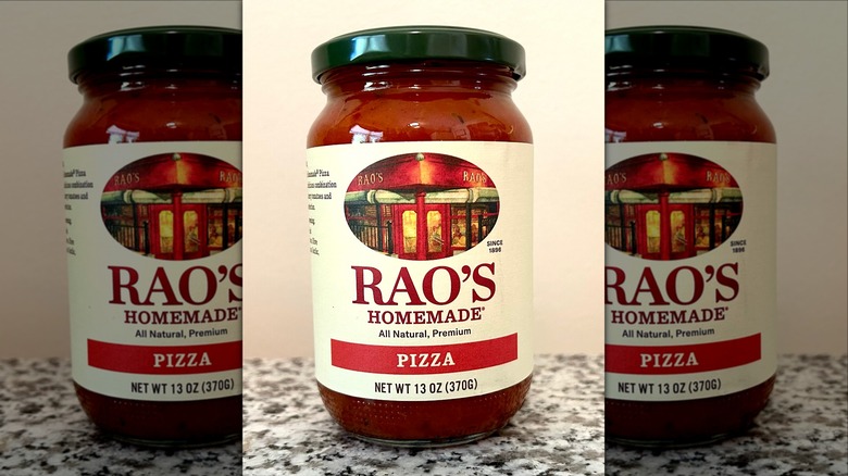 Rao's pizza sauce jar