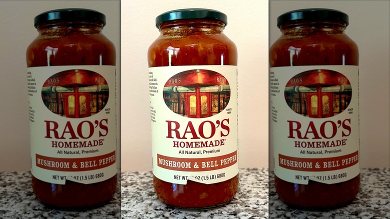 Rao's Mushroom and Pepper sauce