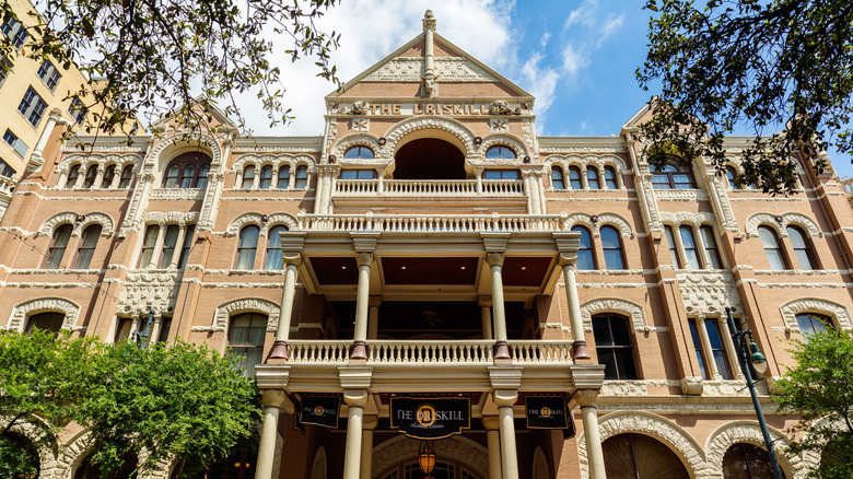 driskill hotel exterior in austin texas