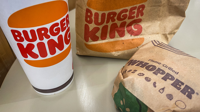 Whopper combo meal