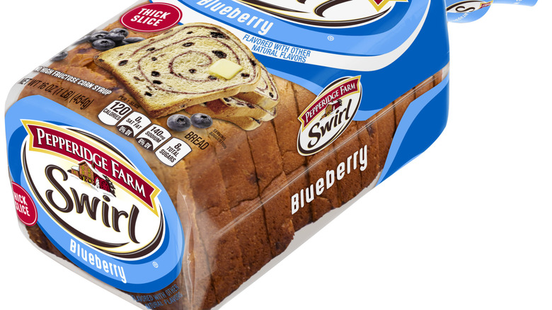 Blueberry Swirl Bread in bag