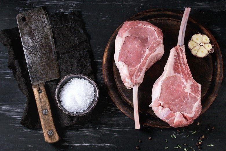 Veal Chop Brine From BLT Steak