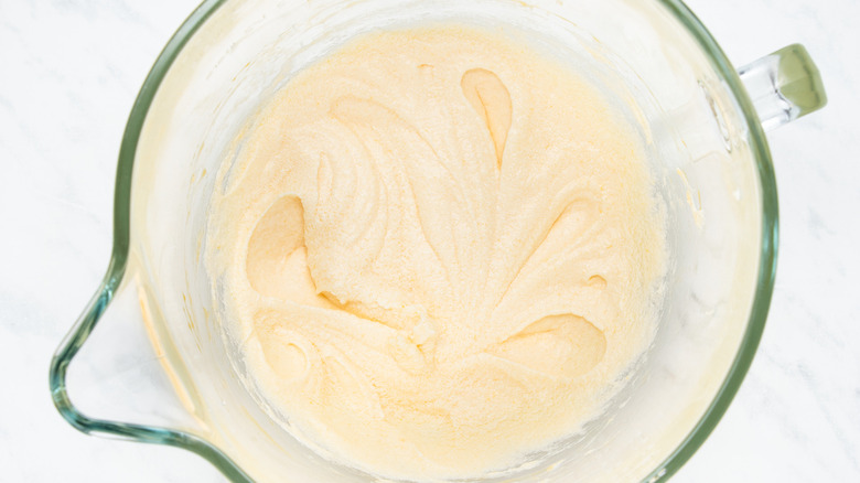 wet ingredients in bowl 