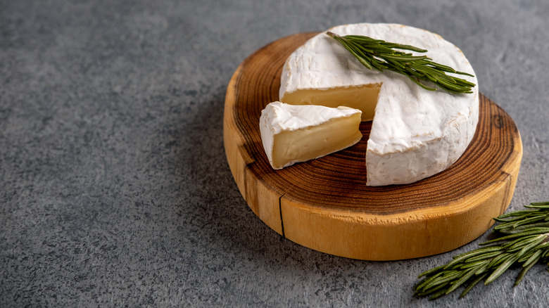 Wheel of brie
