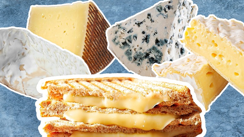 Assorted cheeses