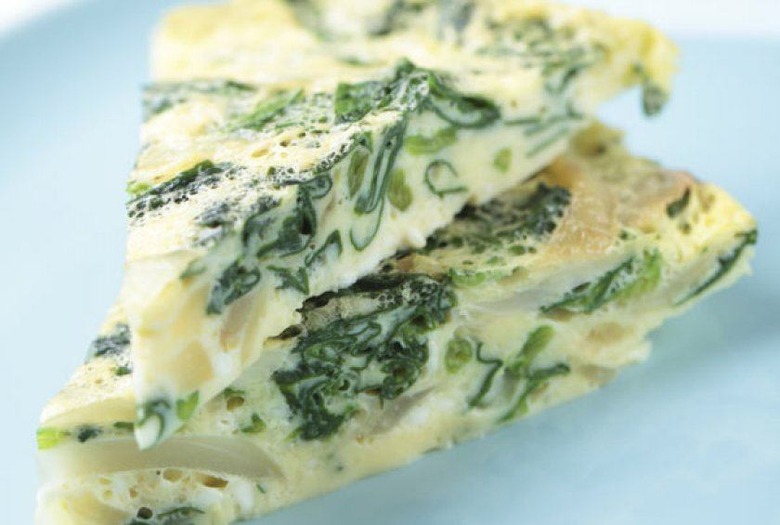 Dandelion Leek Frittata