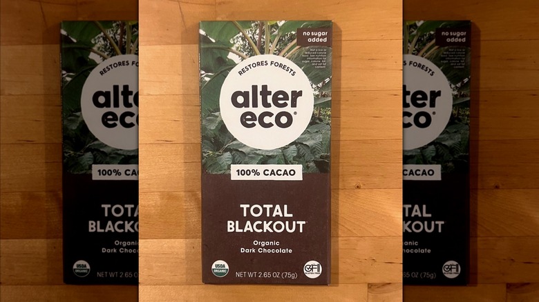 Alter Eco chocolate bar