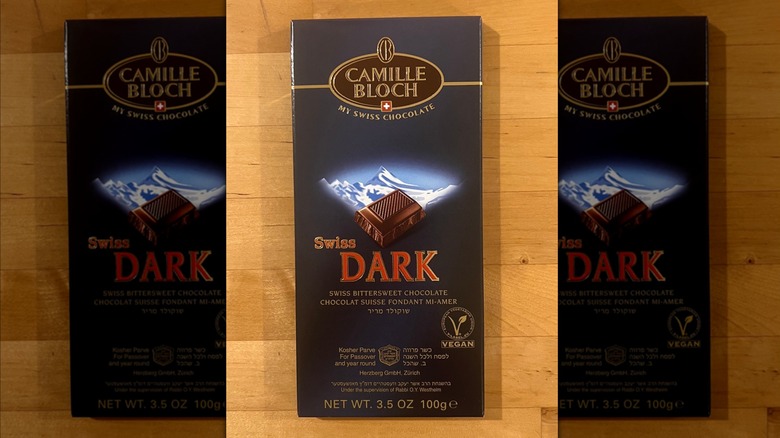 Camille Bloch chocolate bar