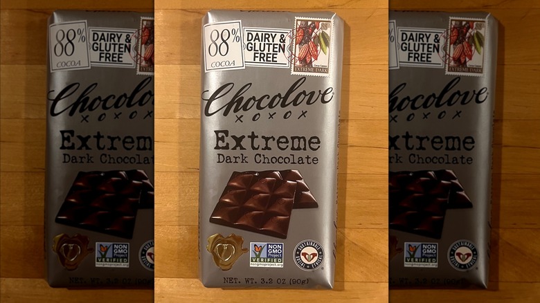 Chocolove Extreme Dark Chocolate bar