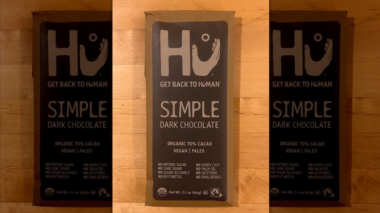 Hu dark chocolate bar