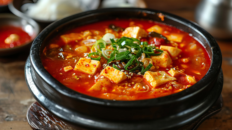 Korean tofu stew