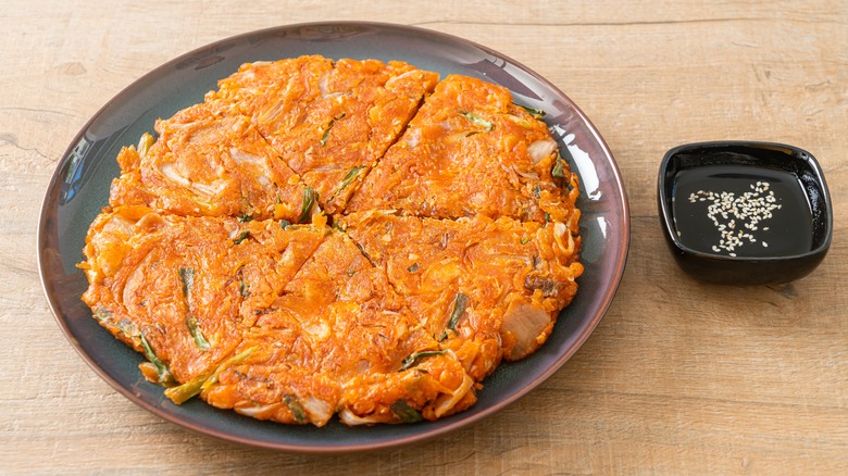 Korean style pancake
