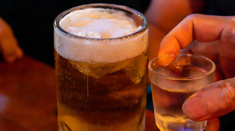 Beer and soju