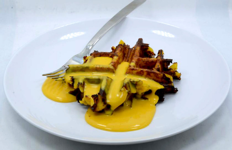 Mac and Cheese Waffles