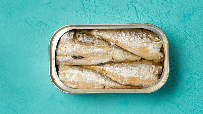 Can of sardines