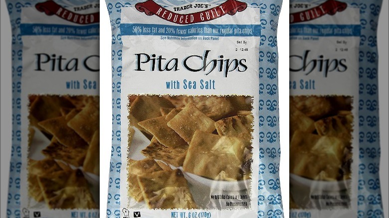 Trader Joe's Pita Chips bag