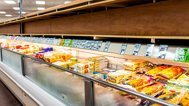 Trader Joe's frozen aisle