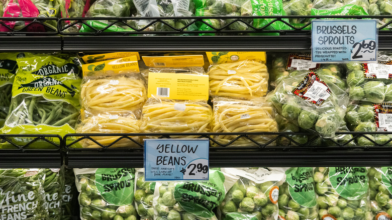 Trader Joe's produce shelf