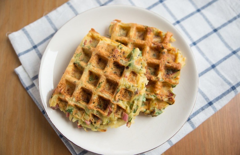 Mashed Potato Waffles