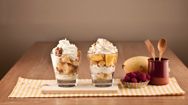 Mini donut parfaits