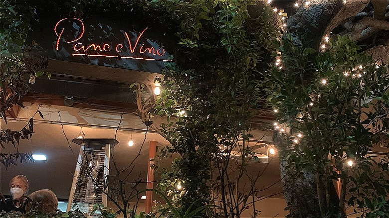 Pane e Vino restaurant
