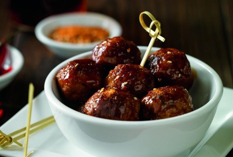Korean Barbecue Meatballs