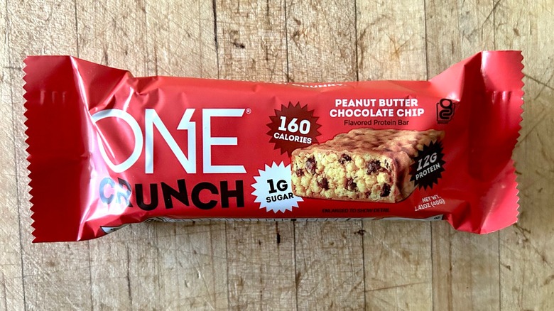 ONE Crunch Peanut Butter Chocolate bar