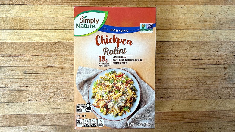 Box of Simply Nature Chickpea Rotini