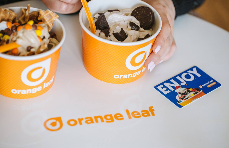 #12 Orange Leaf