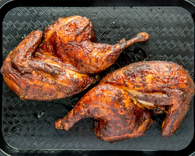 Grilled Chicken With Watermelon Barbecue Sauce