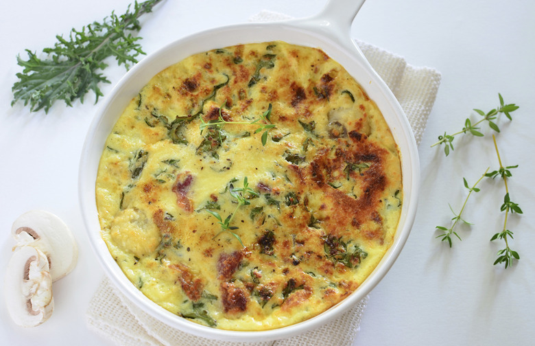 Bacon and Parmesan Frittata