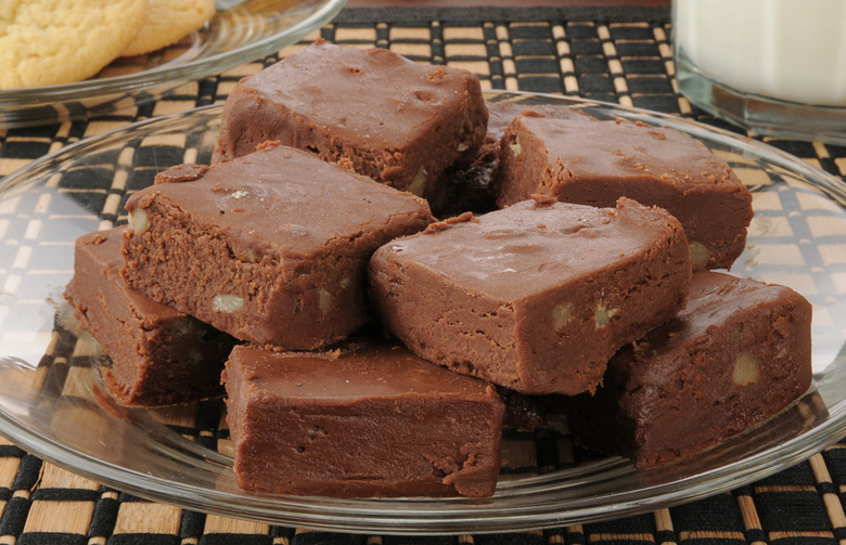 Halloween Candy Fudge Brownies