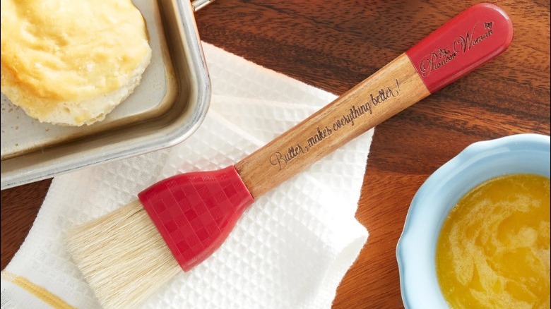 basting brush on counter