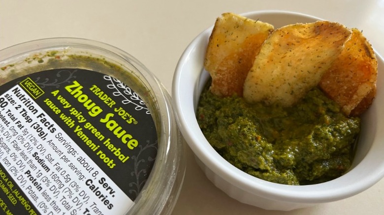 Trader Joe's zhoug sauce