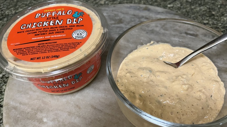 Trader Joe's buffalo chicken dip