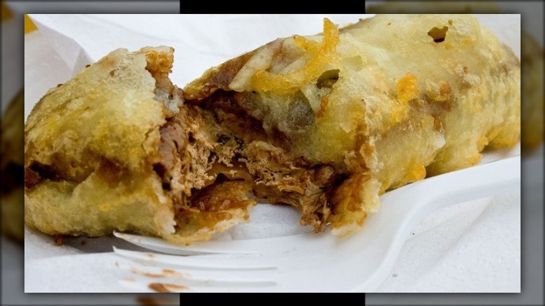 Deep-fried Mars bar