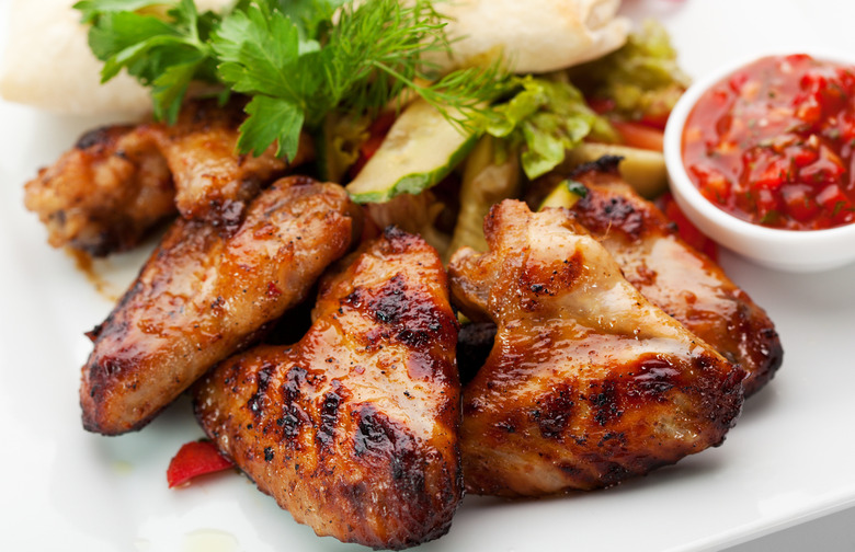 Grilled Beer and Buttermilk Chicken With Sriracha Glaze