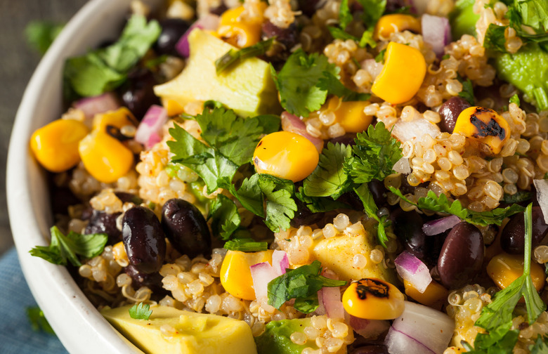 Grilled Eggplant and Quinoa Salad