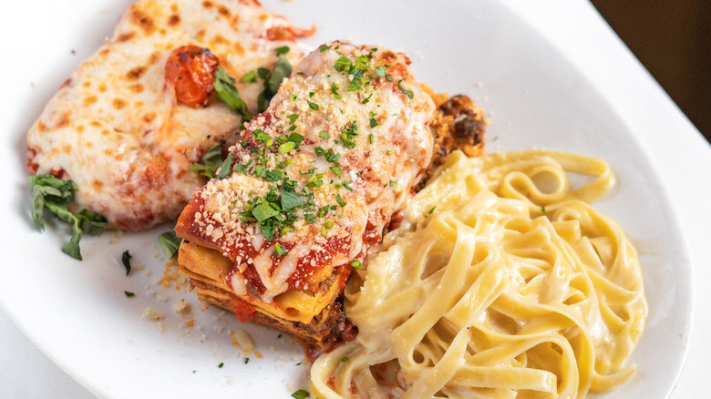 Fancy Italian dinner